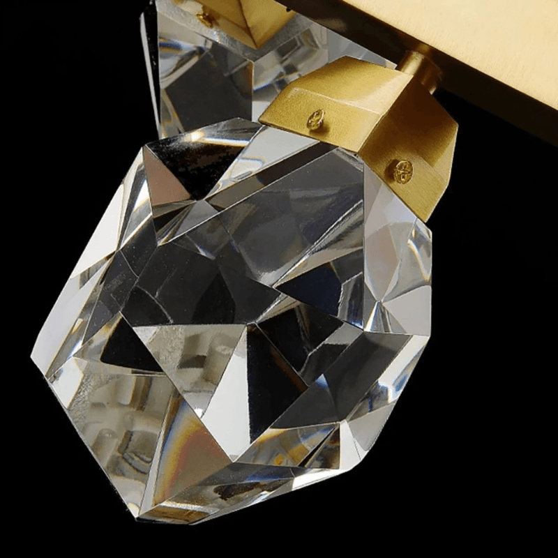 Niksan™ Harmony-12 Light Glass Crystal Chandelier (Custom made)