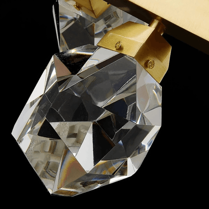 Niksan™ Harmony-12 Light Glass Crystal Chandelier (Custom made)