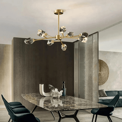 Niksan™ Harmony 9-Light Crystal Sputnik Chandelier (Custom made)